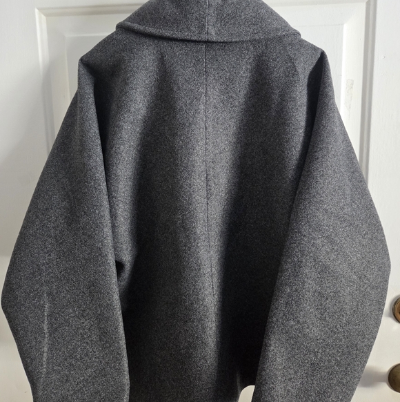 Commense Tweed Pockets Loose Coat Gray Size Small NWT - Picture 5 of 6